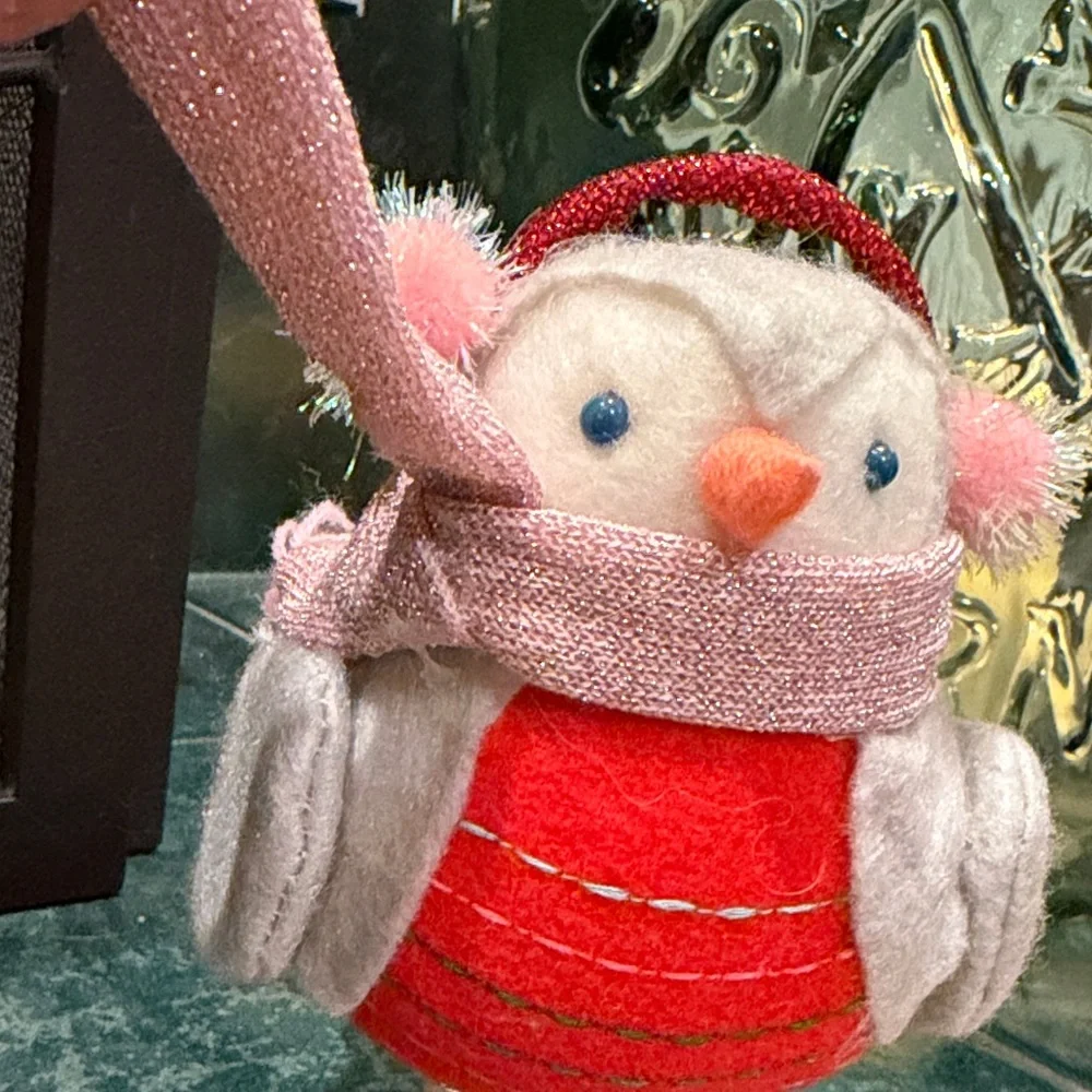 Festive 2018 Target Red and Gray Bird Decoration (Noelle) - Picture 4 of 10